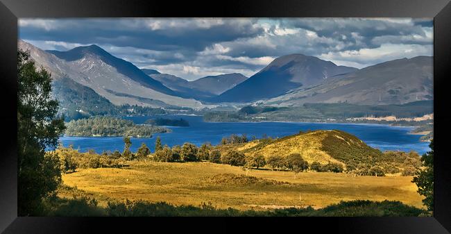 Loch Awe, Scotland Framed Print by Joyce Storey