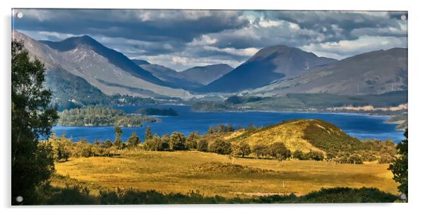 Loch Awe, Scotland Acrylic by Joyce Storey