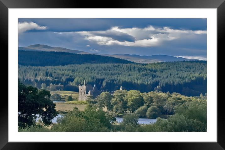 Kilchurn Castle, Scotland Framed Mounted Print by Joyce Storey