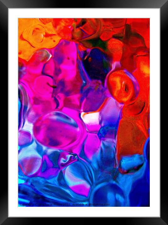 Abstract 99 Framed Mounted Print by Stephanie Moore