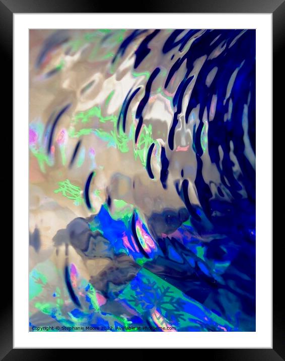 Abstract 100 Framed Mounted Print by Stephanie Moore