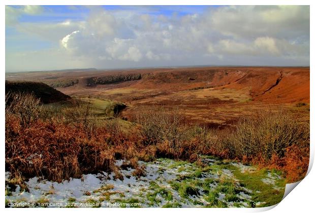 Hole of Horcum North Yorkshire Print by Tom Curtis