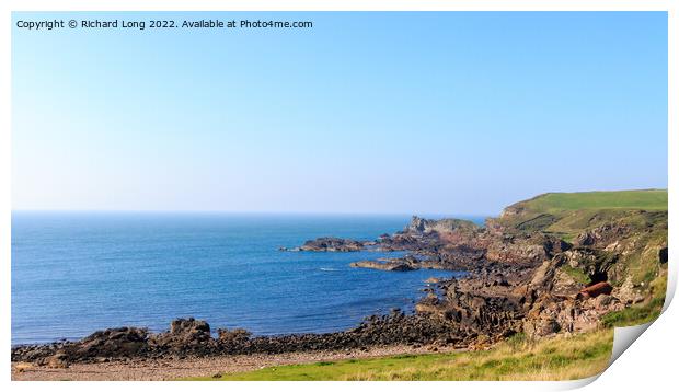  Mull of Galloway Print by Richard Long