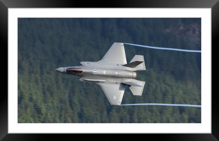Lockheed Martin F-35 Framed Mounted Print by Rory Trappe