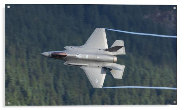 Lockheed Martin F-35 Acrylic by Rory Trappe