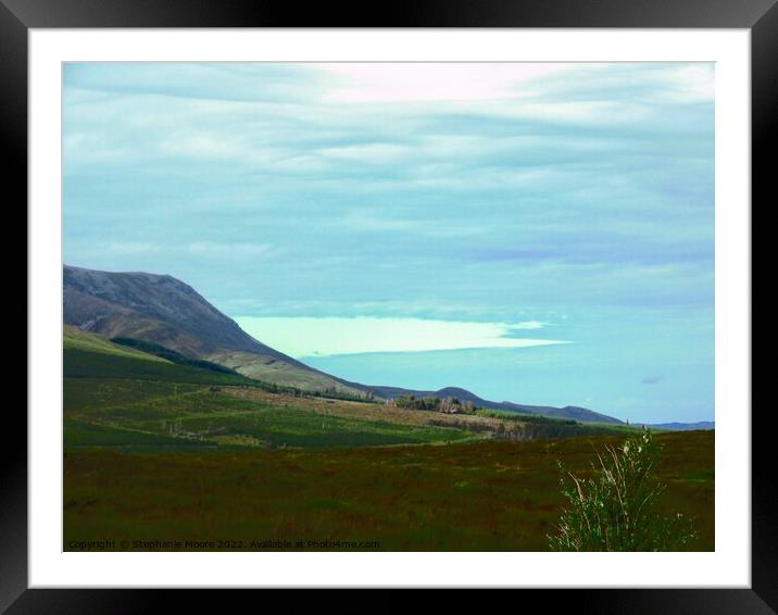 Magnificent view Framed Mounted Print by Stephanie Moore