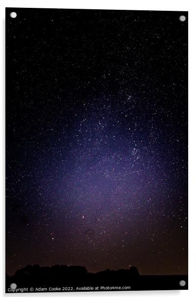 Star Gazing | Cornwall Acrylic by Adam Cooke