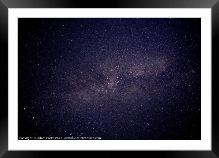 Star Gazing | Cornwall Framed Mounted Print by Adam Cooke