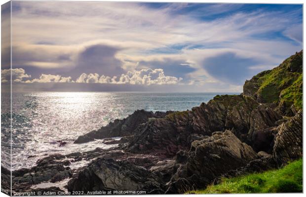 Chapel Pool | Polperro | Cornwall Canvas Print by Adam Cooke