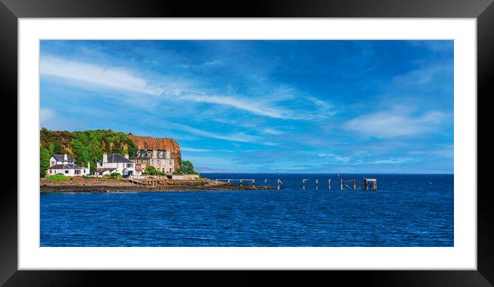 Aberdour Fife Scotland Framed Mounted Print by Duncan Loraine