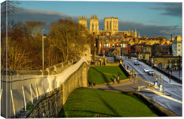 York City Walls Canvas Print by Alison Chambers
