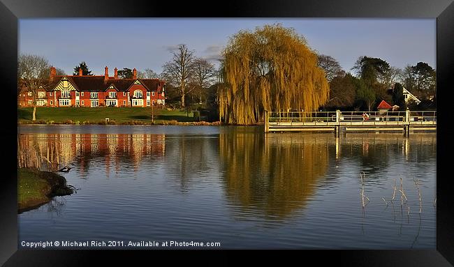 Thames Magic Two Framed Print by Michael Rich