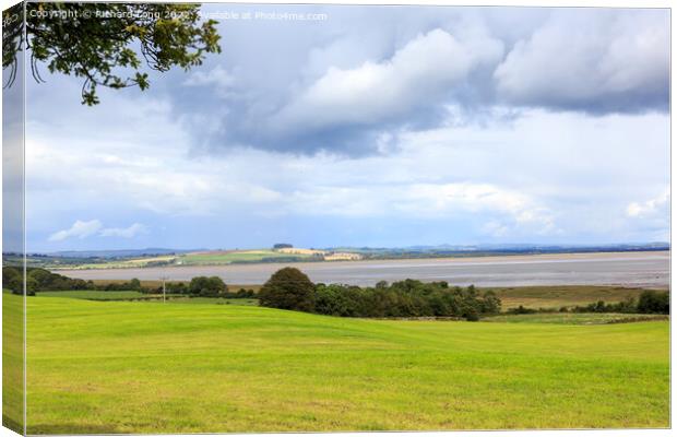 Landscape over the Solway Firth Canvas Print by Richard Long