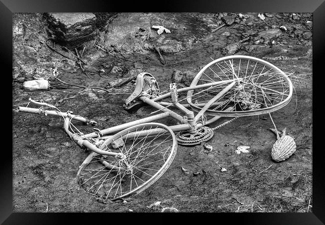On yer Bike Framed Print by David French