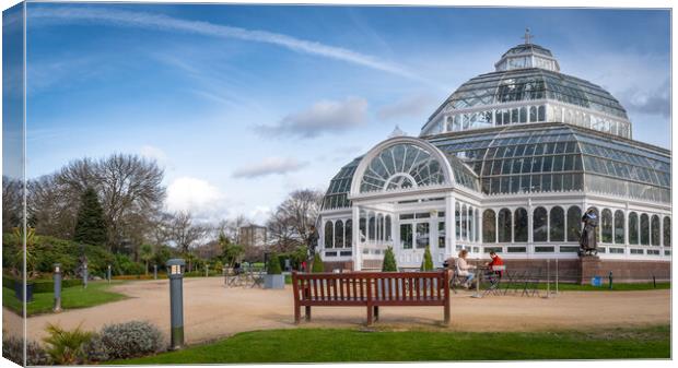 Sefton Palm House Canvas Print by Liam Neon