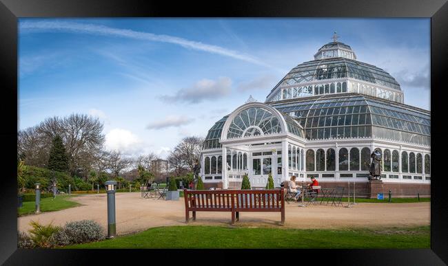 Sefton Palm House Framed Print by Liam Neon