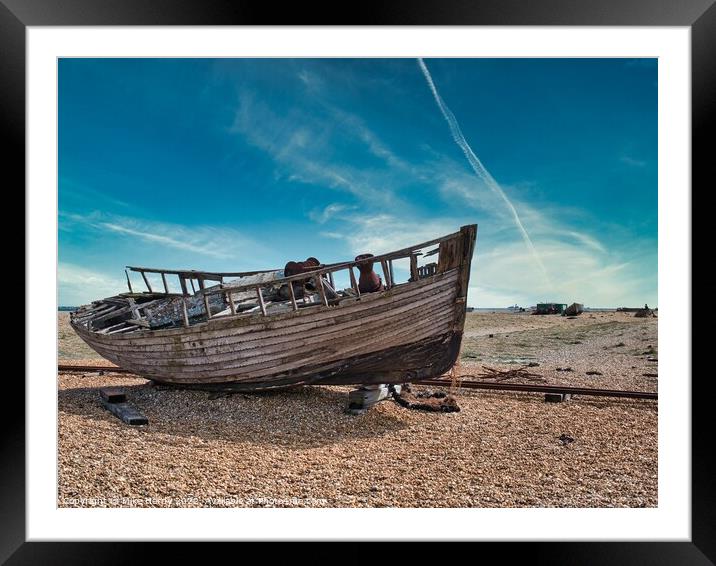 RX15 awaiting the tide Framed Mounted Print by Mike Hardy