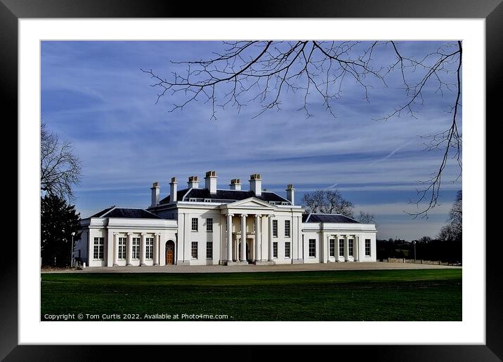 Hylands House Chelmsford  Framed Mounted Print by Tom Curtis