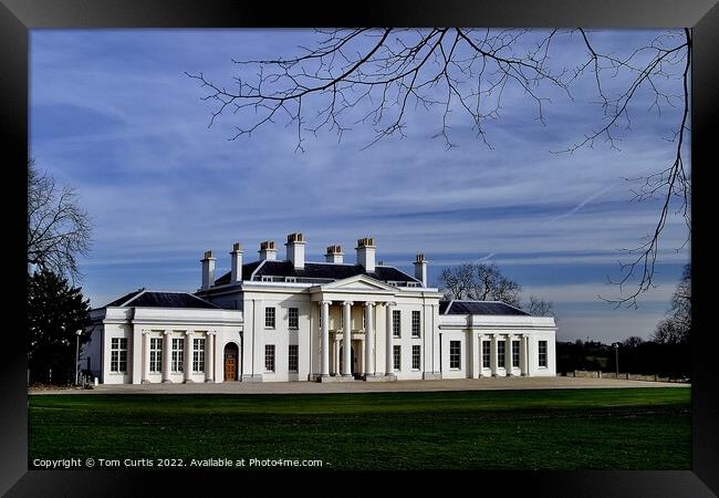 Hylands House Chelmsford  Framed Print by Tom Curtis