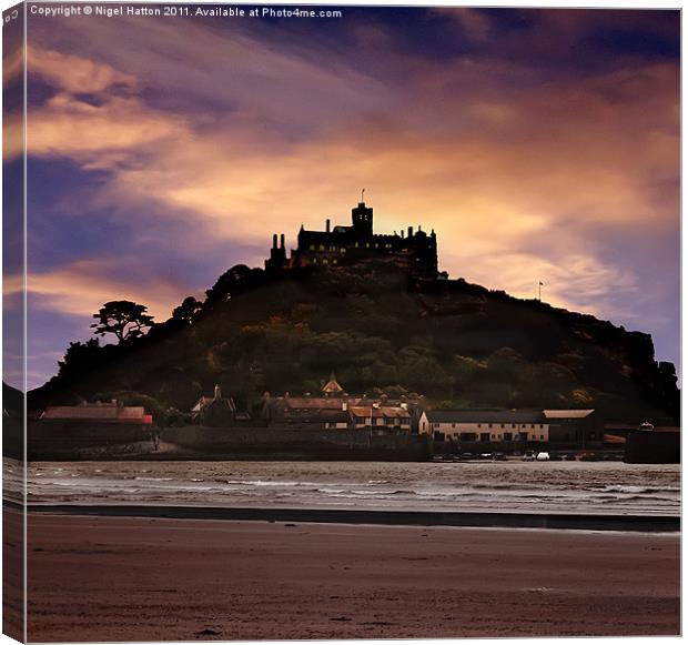 The Mount Canvas Print by Nigel Hatton