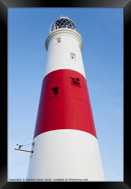 Portland Bill Lighthouse, Dorset Framed Print by Gordon Dixon
