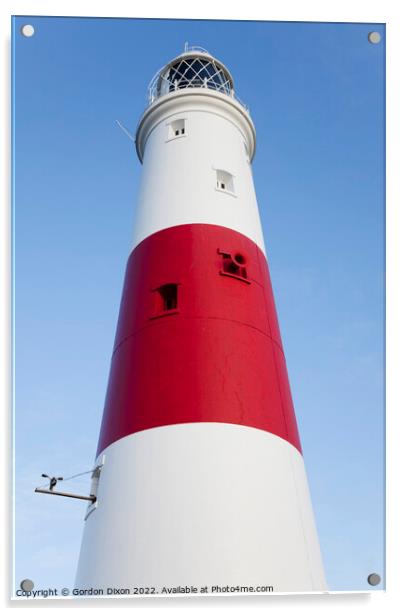 Portland Bill Lighthouse, Dorset Acrylic by Gordon Dixon