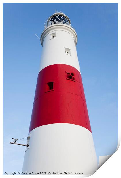 Portland Bill Lighthouse, Dorset Print by Gordon Dixon