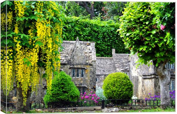Miniature World of Cotswolds Charm Canvas Print by Andy Evans Photos