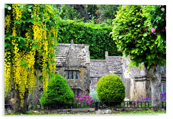 Miniature World of Cotswolds Charm Acrylic by Andy Evans Photos