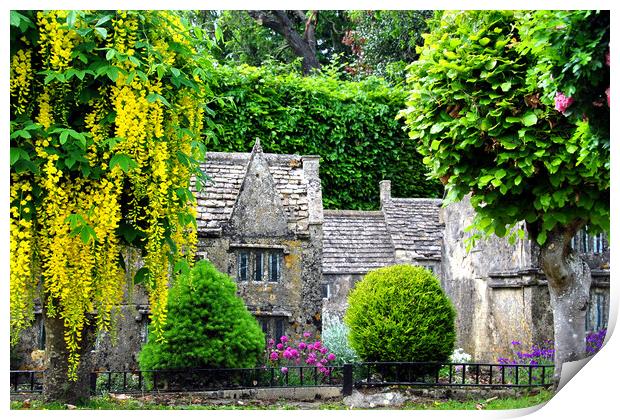 Miniature World of Cotswolds Charm Print by Andy Evans Photos