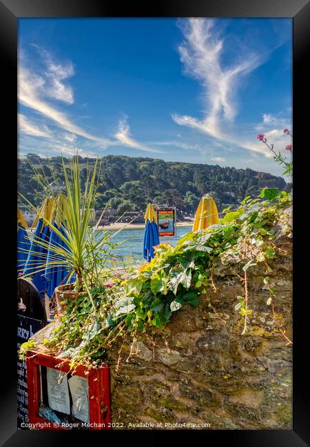 Serene View of Salcombe South Devon Framed Print by Roger Mechan