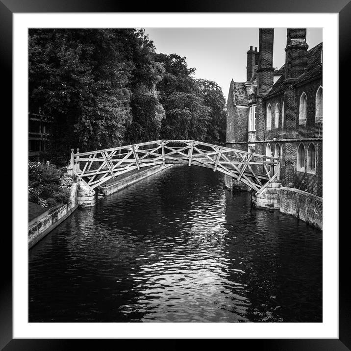 The Bridge Framed Mounted Print by Simon Hill