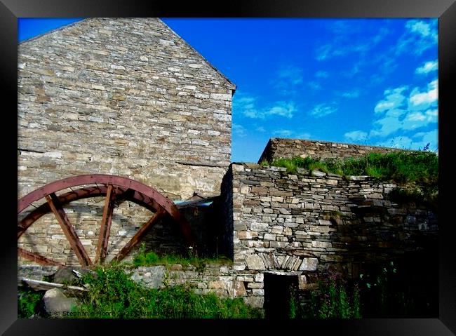 Corcreggan's Mill, Donegal Framed Print by Stephanie Moore