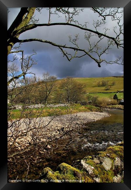The Dales at Kettlewell Framed Print by Tom Curtis