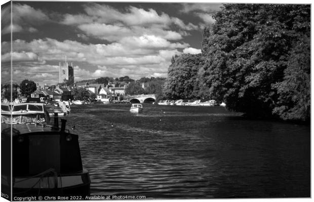 Henley-on-Thames Canvas Print by Chris Rose