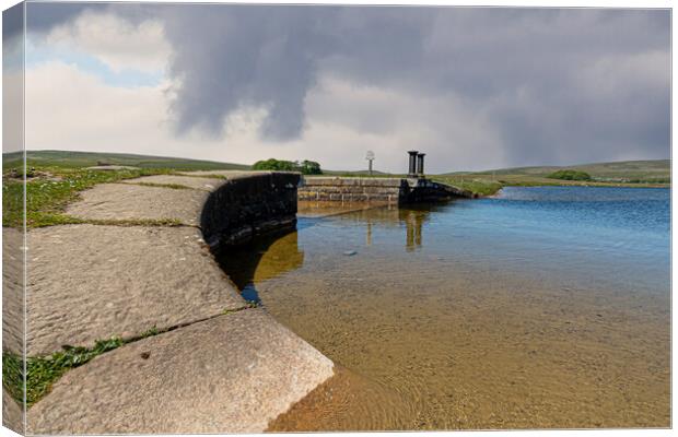 A Serene Oasis in Malham Canvas Print by Kevin Snelling