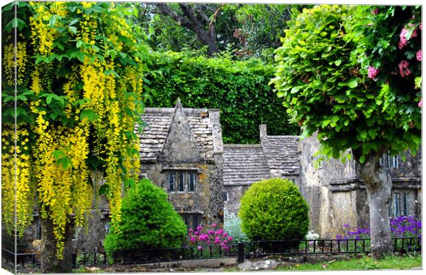 Bourton on the Water Model Village Cotswolds Canvas Print by Andy Evans Photos