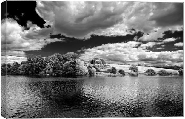 Big Clouds over Ulley  Canvas Print by Darren Galpin
