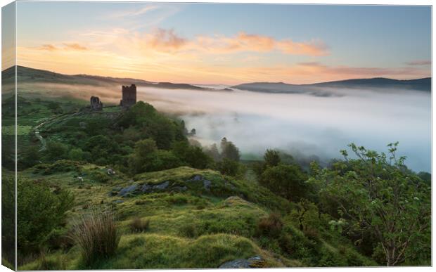 Dolwyddelan Castle Canvas Print by Rory Trappe