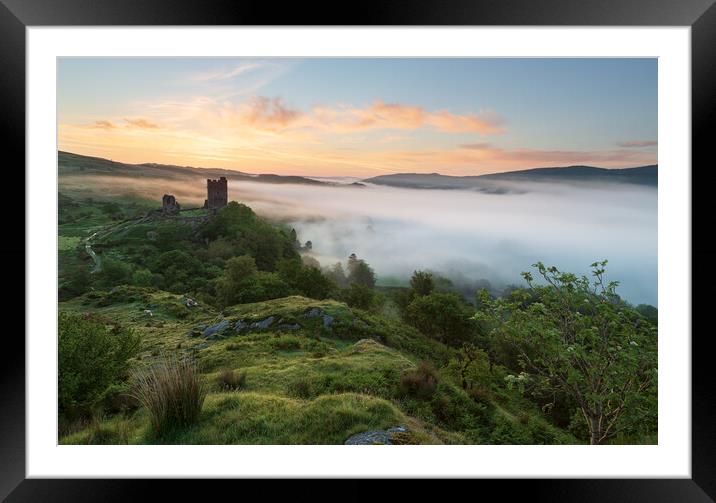 Dolwyddelan Castle Framed Mounted Print by Rory Trappe