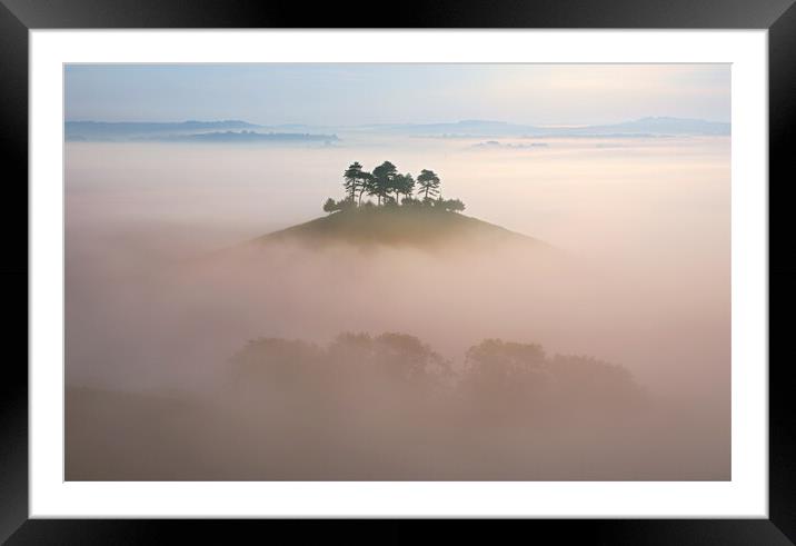 Ghosts in the Mist Framed Mounted Print by David Neighbour