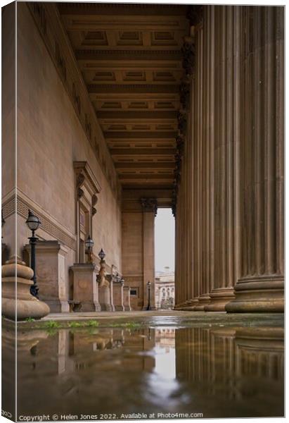 Classical architecture Canvas Print by Helen Jones