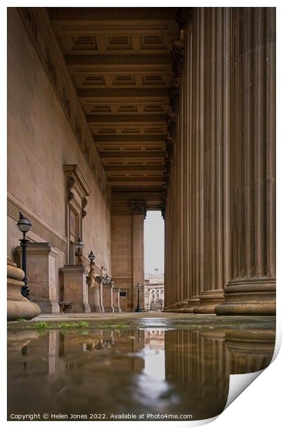 Classical architecture Print by Helen Jones