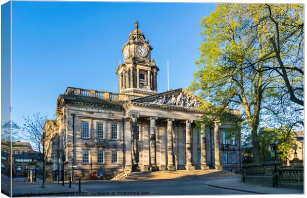 Lancaster Town Hall Canvas Print by Keith Douglas