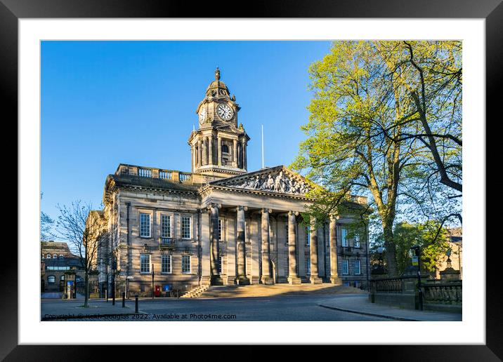 Lancaster Town Hall Framed Mounted Print by Keith Douglas