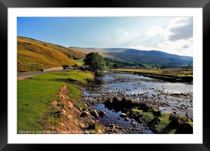 Mallerstang Common Framed Mounted Print by Tom Curtis