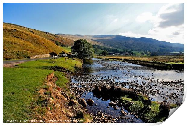 Mallerstang Common Print by Tom Curtis