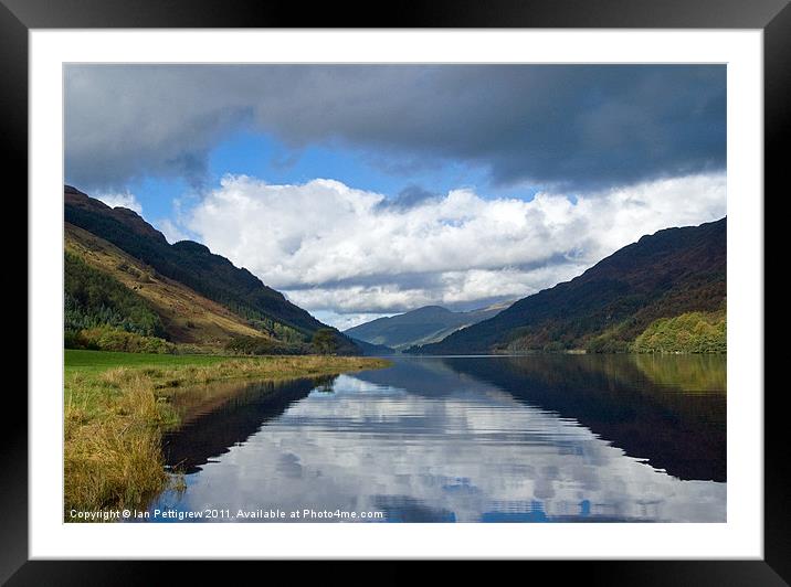 Loch Awe, Scotland. Framed Mounted Print by Ian Pettigrew