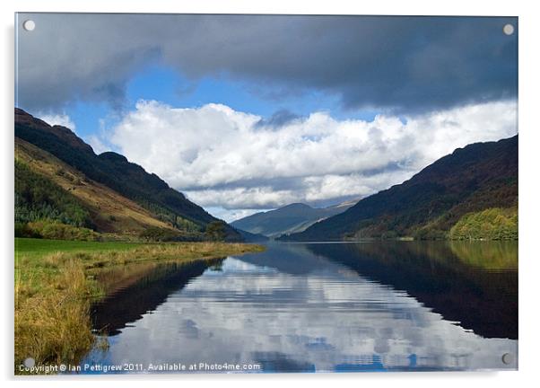 Loch Awe, Scotland. Acrylic by Ian Pettigrew