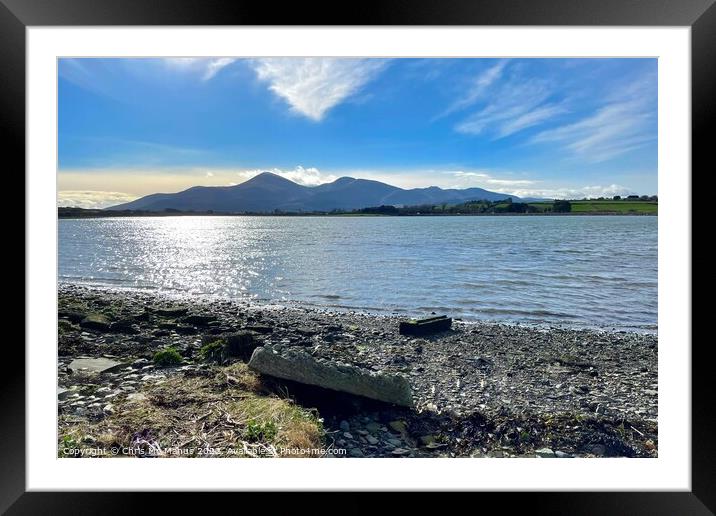 Mourne Mountains Northern Ireland Framed Mounted Print by Chris Mc Manus
